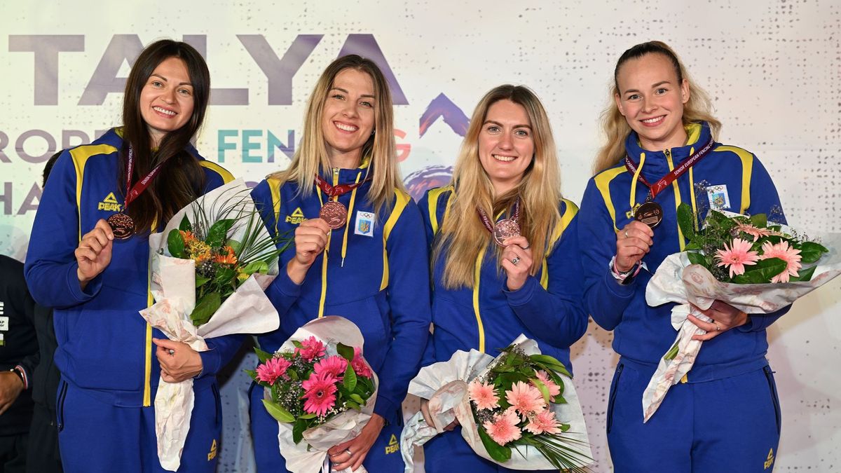 Украинские саблистки во главе с Харланом завоевали "бронзу" чемпионата Европы в Турции - 24 канал Спорт