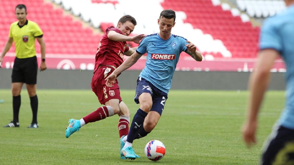 Дмитрий Иванисеня впервые с начала войны сыграл за Крылья Советов Дмитрий Иванисеня впервые с начала войны сыграл за Крылья Советов