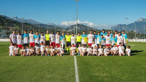 Динамо перемогло швейцарський Сьйон у благодійному матчі