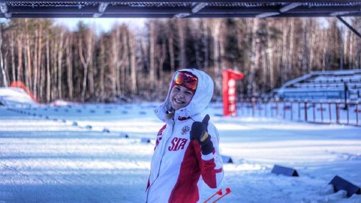 Колишня біатлоністка України Бех похизувалась світлиною у формі збірної Росії