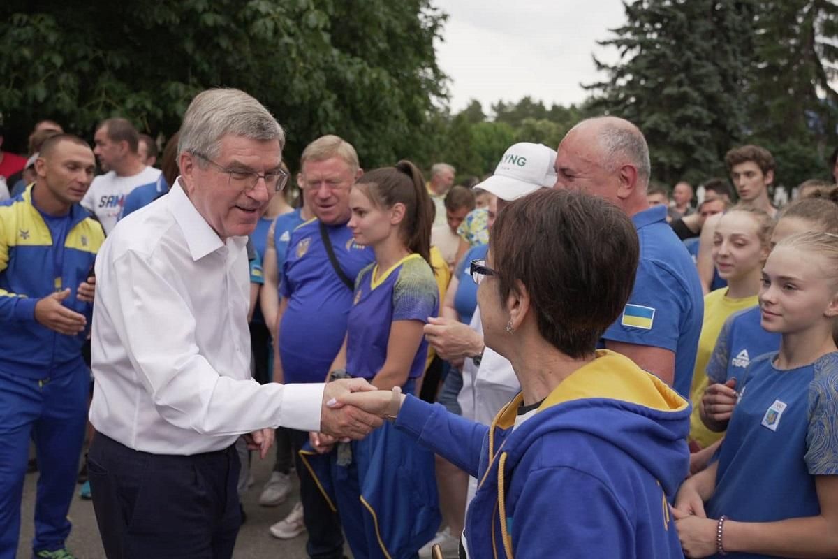 Президент МОК Томас Бах підсумував свій візит до України