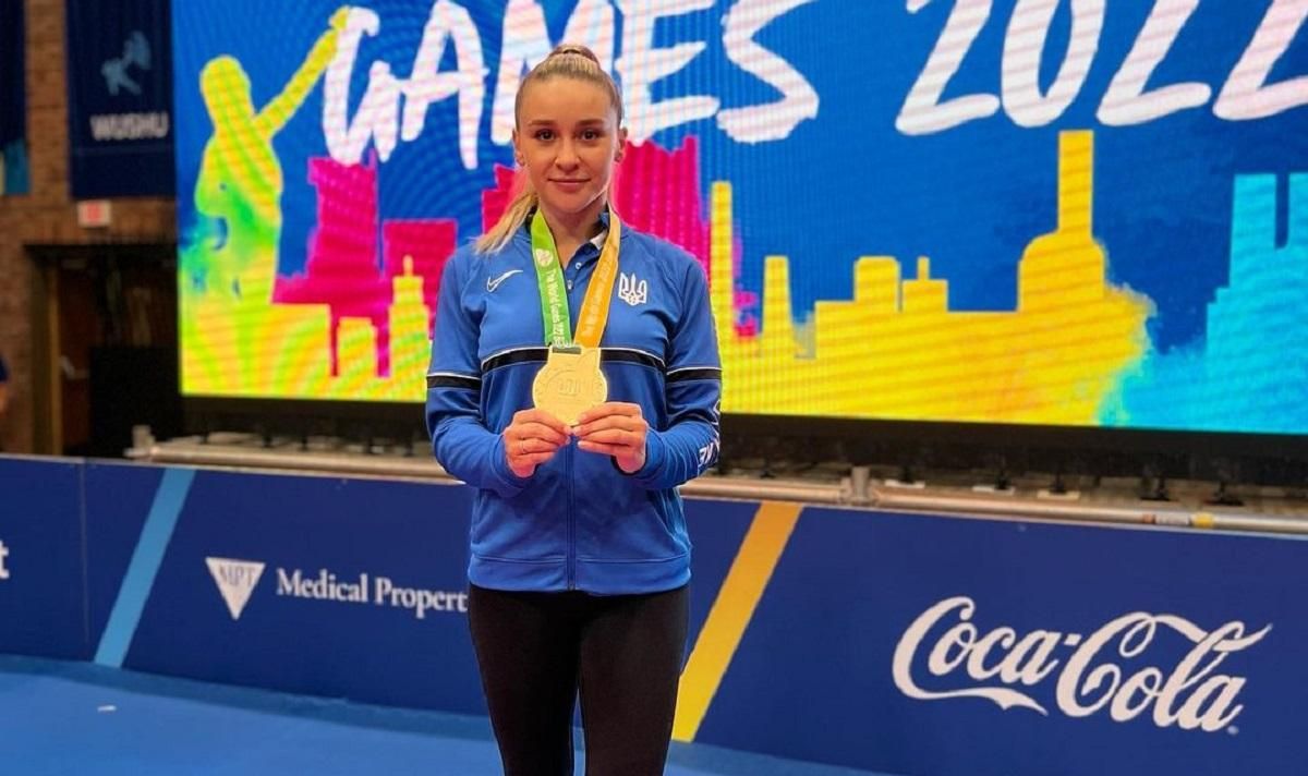 Анжеліка Терлюга – переможниця всесвітніх Ігор із карате Анжеліка Терлюга – переможниця всесвітніх Ігор із карате