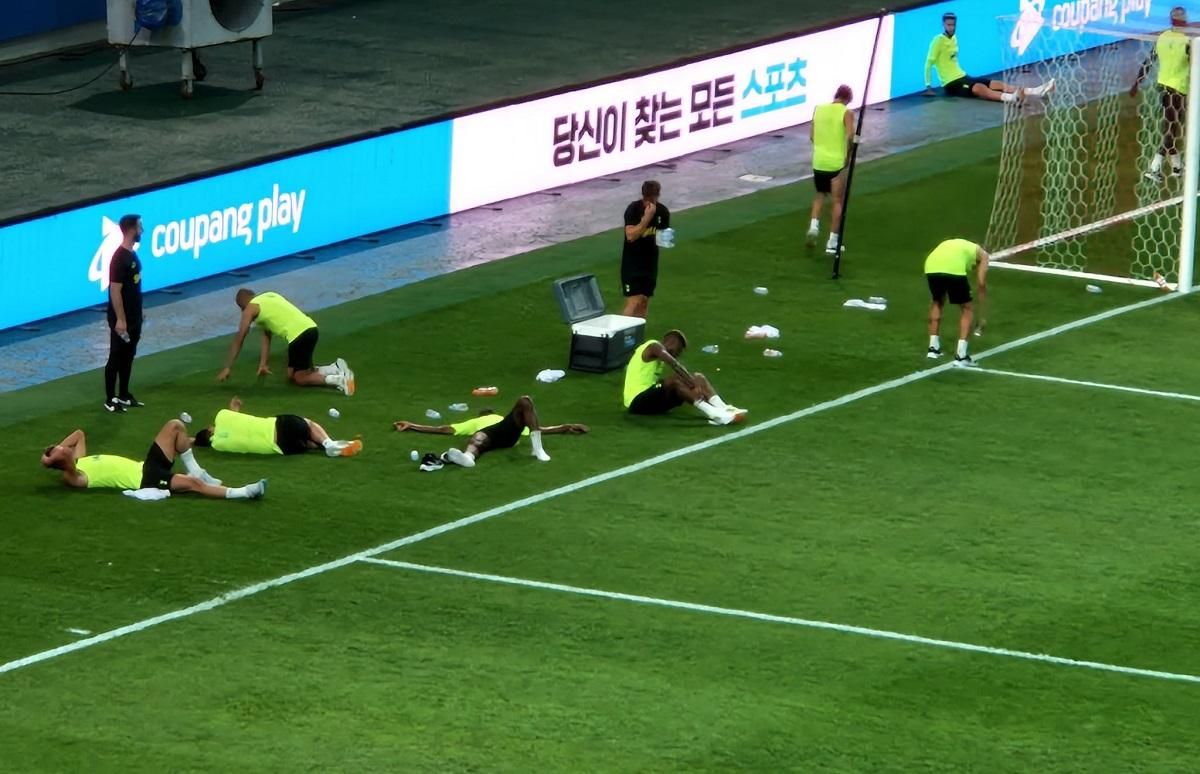 Футболісти Тоттенхема втратили свідомість на тренуванні Футболісти Тоттенхема втратили свідомість на тренуванні