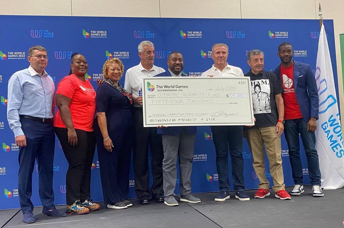 На Всесвітніх іграх-2022 зібрали кошти для допомоги Україні 