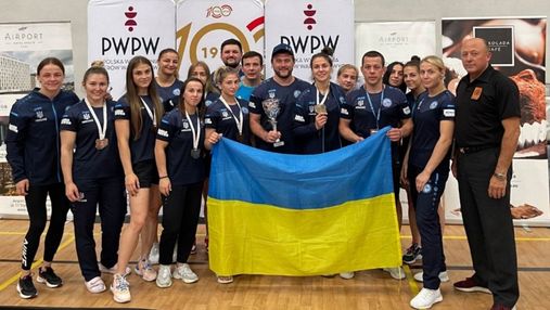 Женская сборная Украины по борьбе заняла 2-е место по итогам турнира в Польше