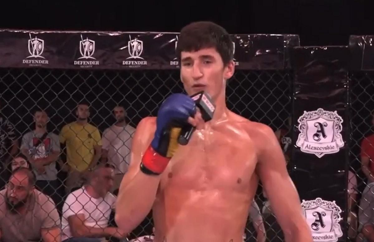 Боєць MMA здобув перемогу у Молдові та присвятив її побратимам