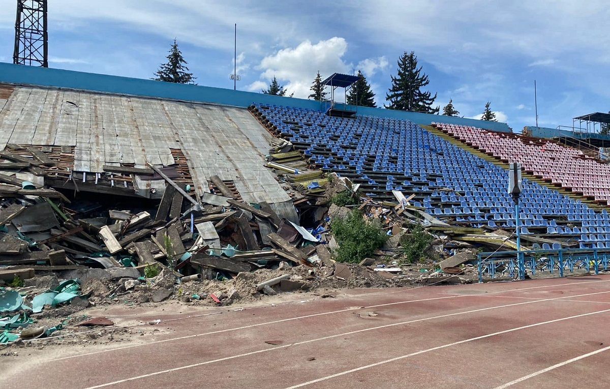Стадион Десны в Чернигове - сколько денег необходимо на восстановление - 24 канал Спорт