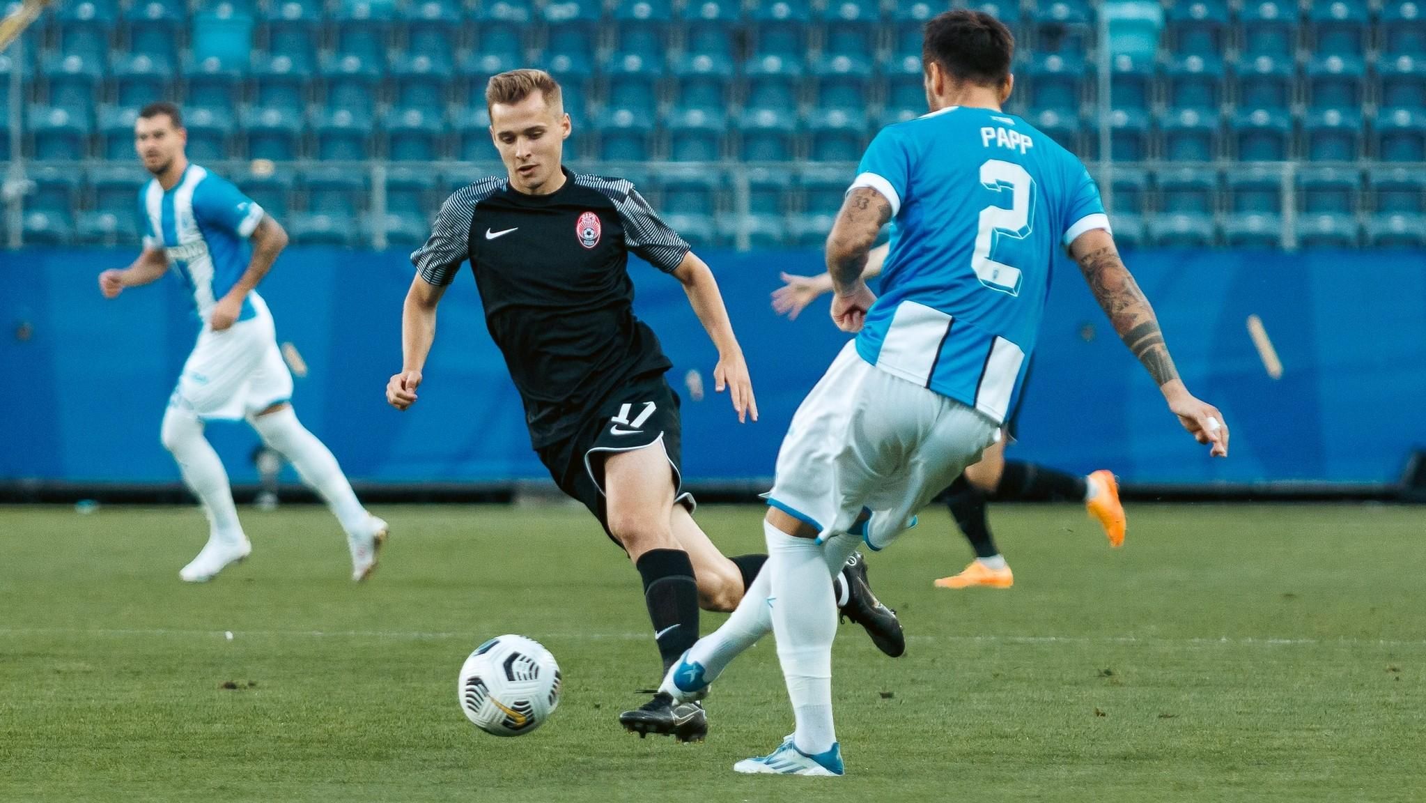 Гол Нагнойного принес победу Заре в матче Лиги конференций: видео Гол Нагнойного принес победу Заре в матче Лиги конференций: видео