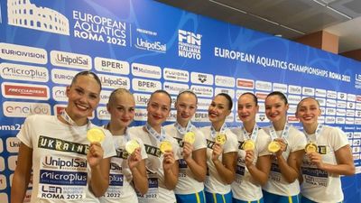 Українські синхроністки здобули історичне "золото" на чемпіонаті Європи