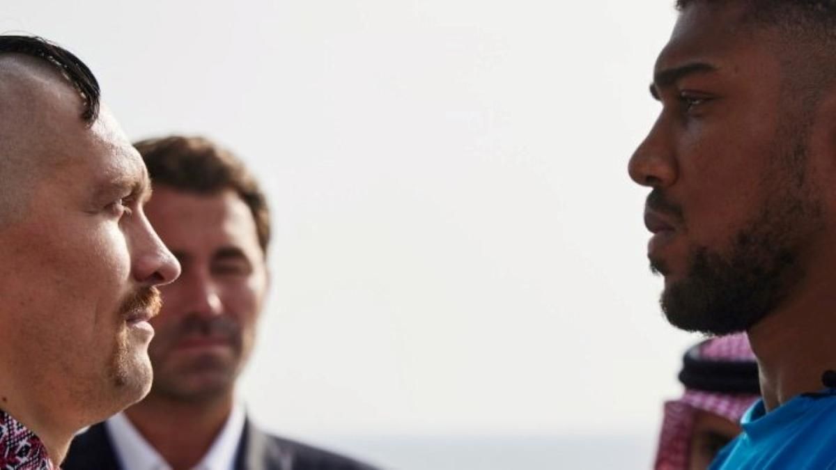 Дуель поглядів Усик – Джошуа Дуель поглядів Усик – Джошуа