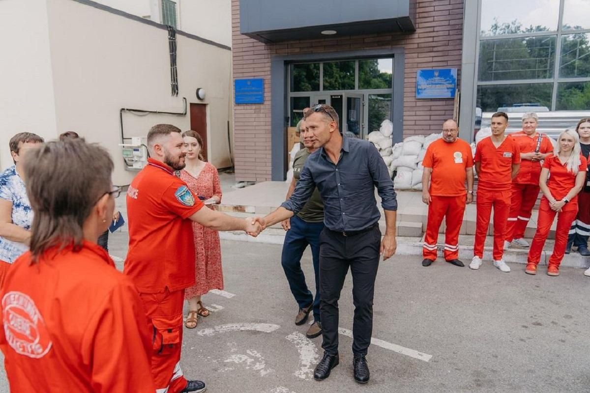 Шевченко прозвітував про зібрані благодійні кошти Шевченко прозвітував про зібрані благодійні кошти