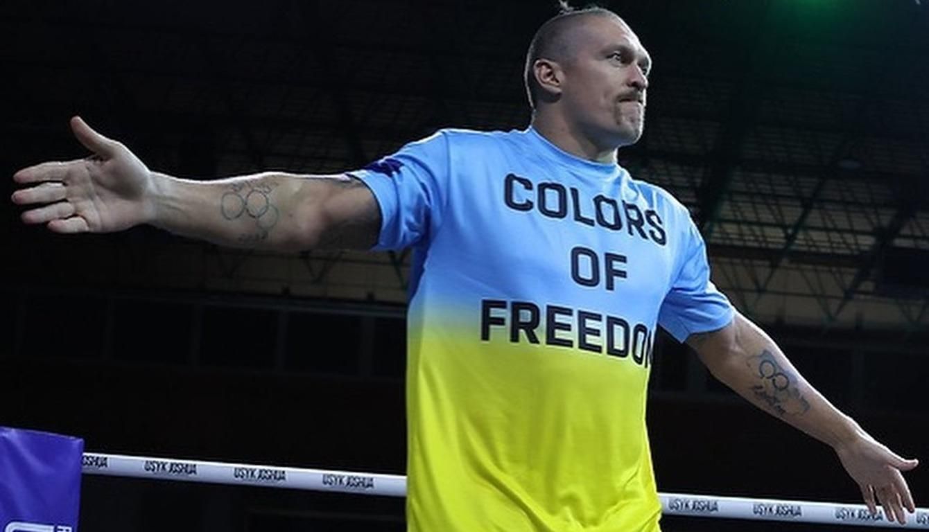 Олександр Усик битиметься за Україну Олександр Усик битиметься за Україну