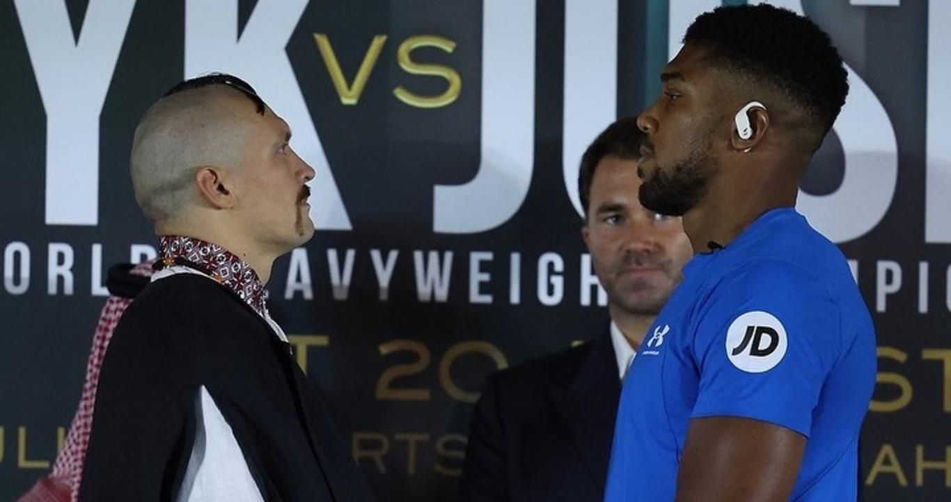 Битва взглядов Усика и Джошуа Битва взглядов Усика и Джошуа