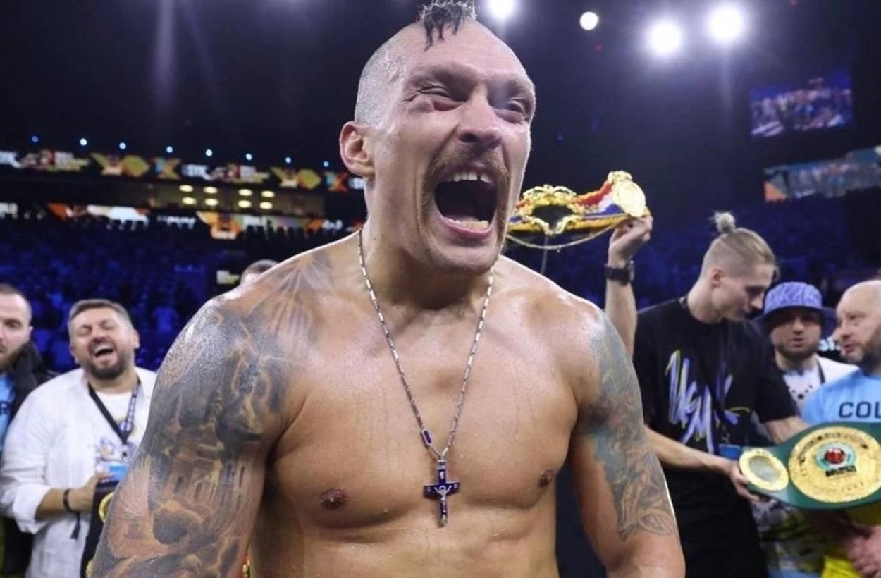 Александр Усик закрыл рот хейтерам Александр Усик закрыл рот хейтерам