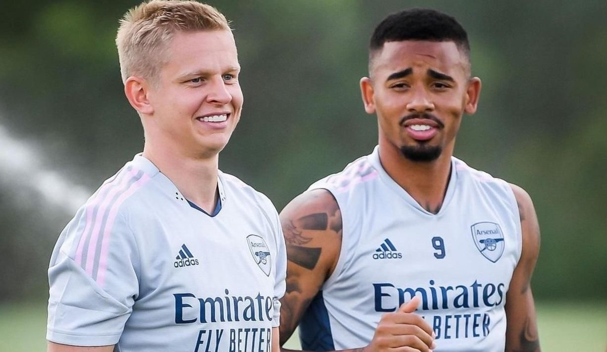 Александр Зинченко и Габриэль Жезус Александр Зинченко и Габриэль Жезус