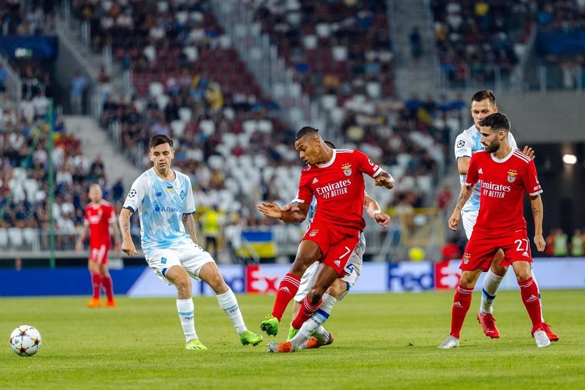 Бенфіка – Динамо – результат матчу та відео голів Бенфіка – Динамо – результат матчу та відео голів