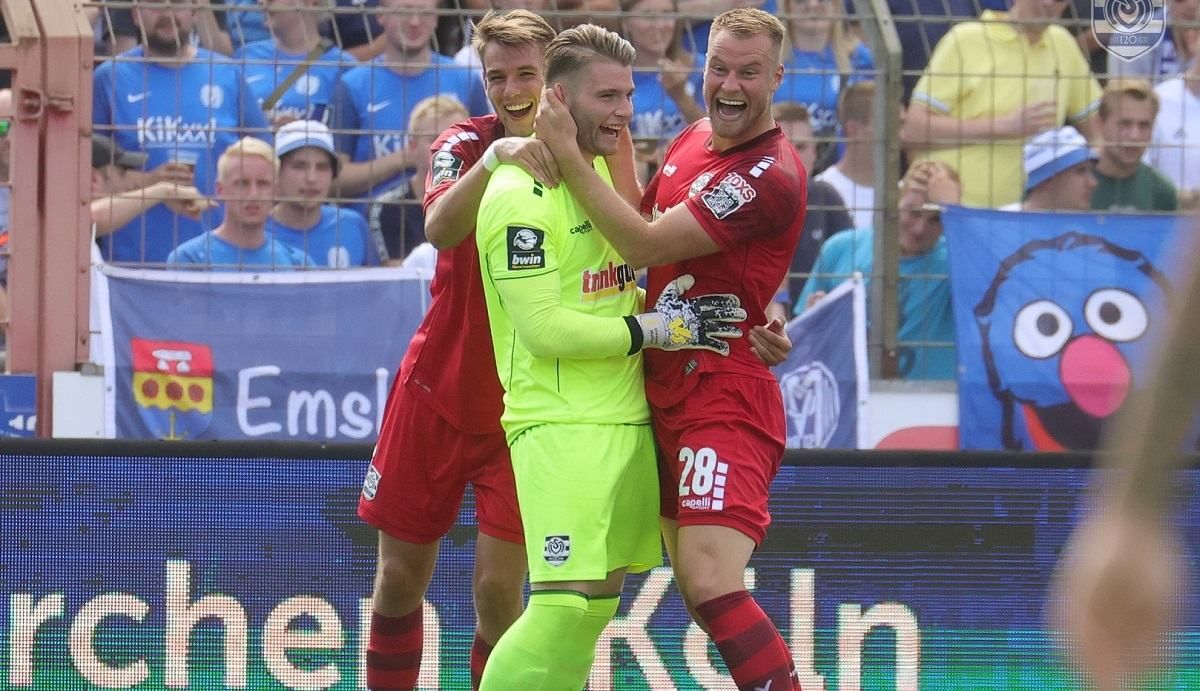 Винсент Мюллер забил за Дуйсбург Винсент Мюллер забил за Дуйсбург