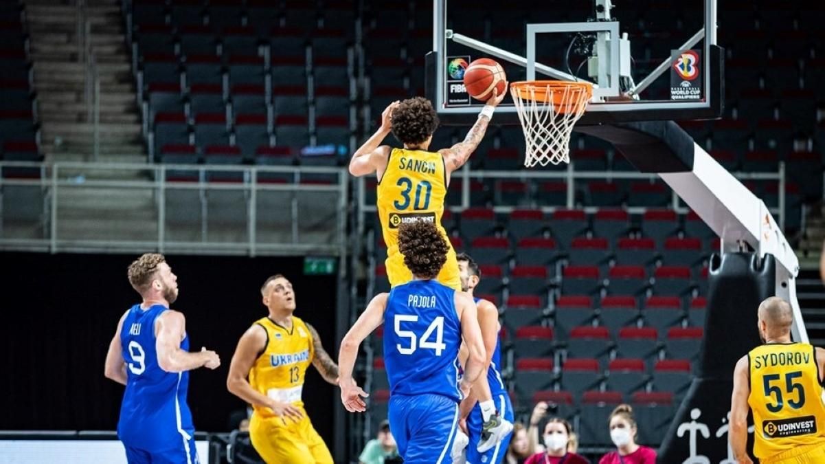 Збірна України з баскетболу зазнала прикрої поразки у матчі проти Італії у відборі на ЧС-2023