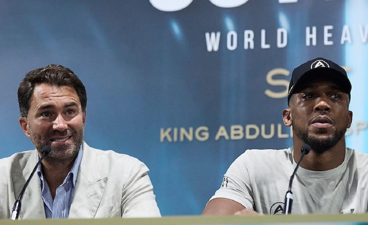 Промоутер Джошуа назвал причину злости Энтони после поражения от Усика - 24 канал Спорт Промоутер Джошуа назвал причину злости Энтони после поражения от Усика - 24 канал Спорт