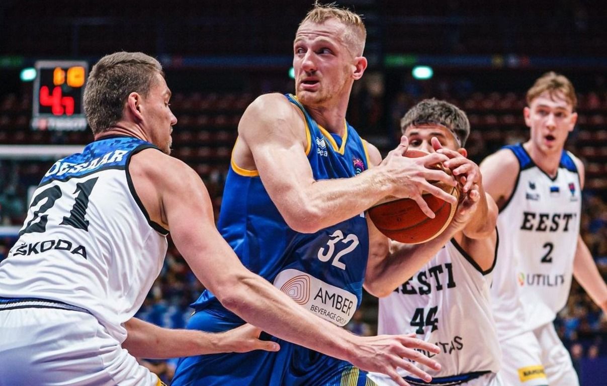 Украинцы обыграли Эстонию на Евробаскет-2022