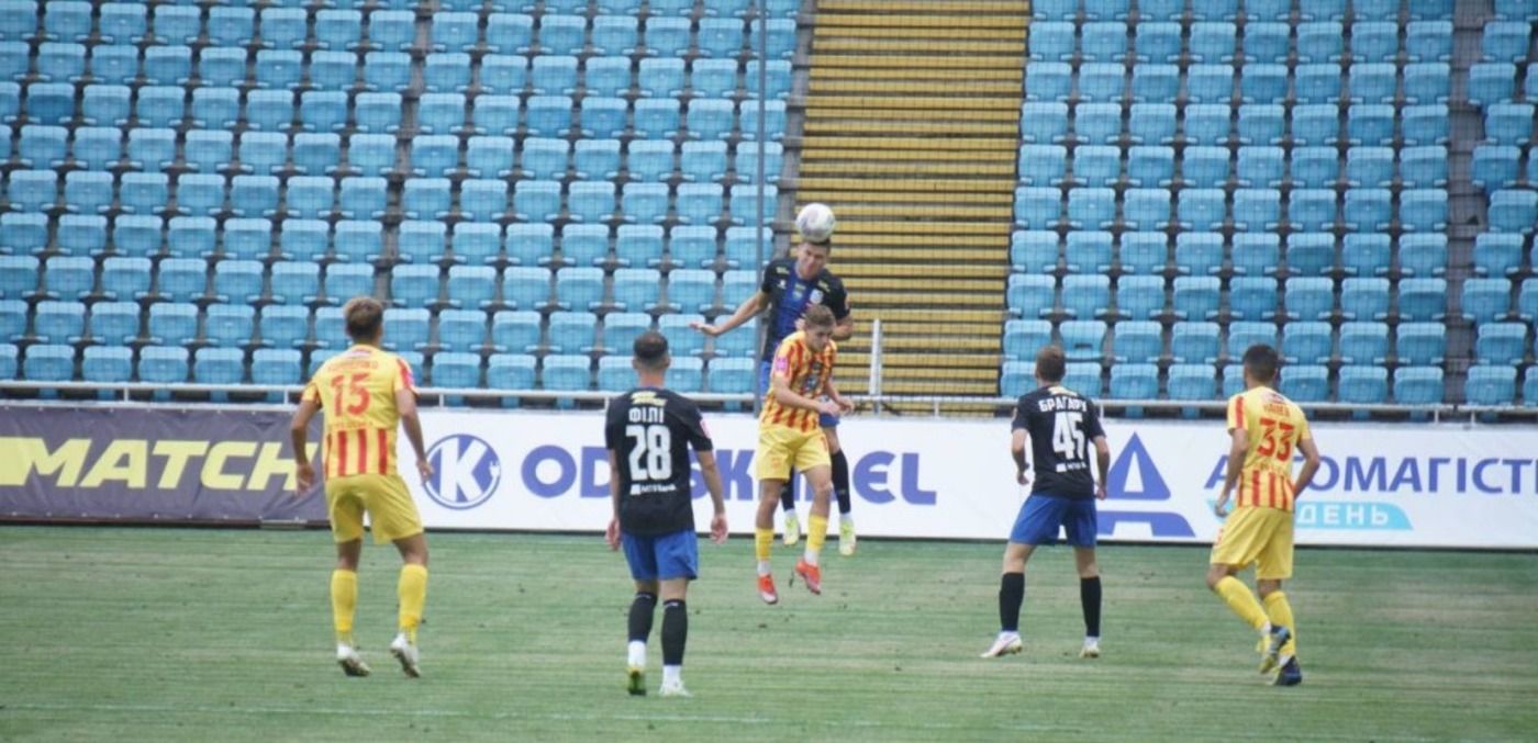 Чорноморець та Інгулець розійшлись миром Чорноморець та Інгулець розійшлись миром