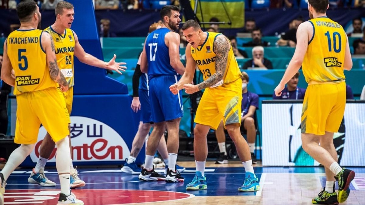 Сборная Украины одержала третью победу на Евробаскет-2022: взяла реванш в Италии