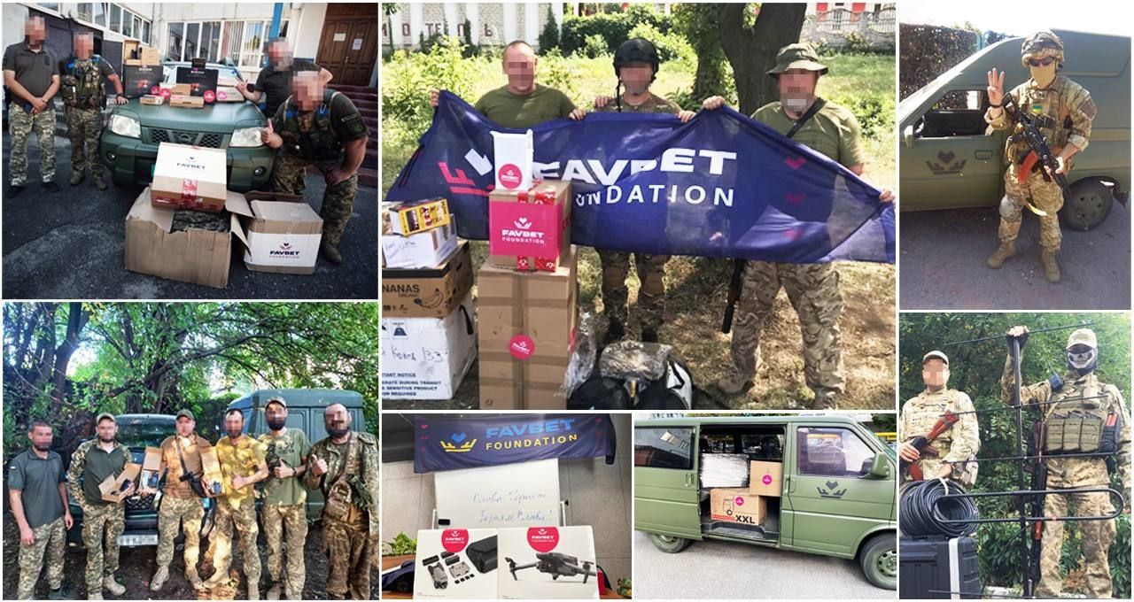 Favbet збільшив допомогу ЗСУ до 35 мільйонів гривень Favbet збільшив допомогу ЗСУ до 35 мільйонів гривень