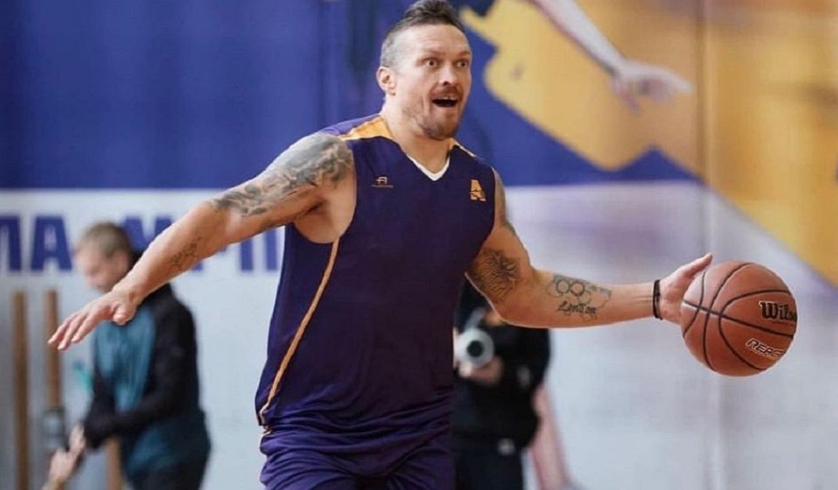 Усик принял участие в благотворительном матче по баскетболу – кто сыграл из звезд