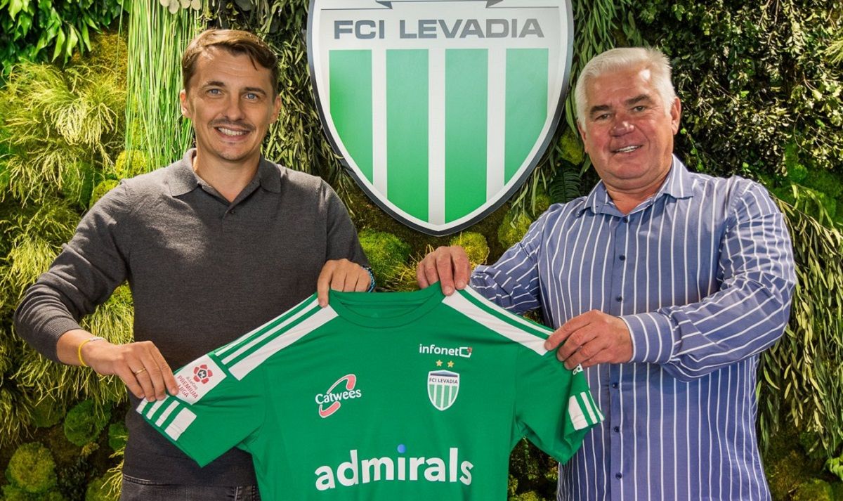 Максим Калиниченко – главный тренер Левадии Максим Калиниченко – главный тренер Левадии