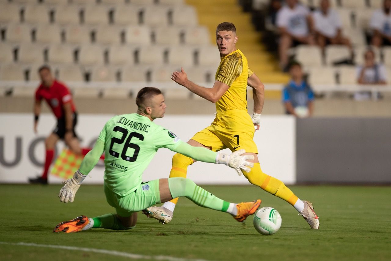 Артем Довбик – игрок недели в Лиге конференций Артем Довбик – игрок недели в Лиге конференций