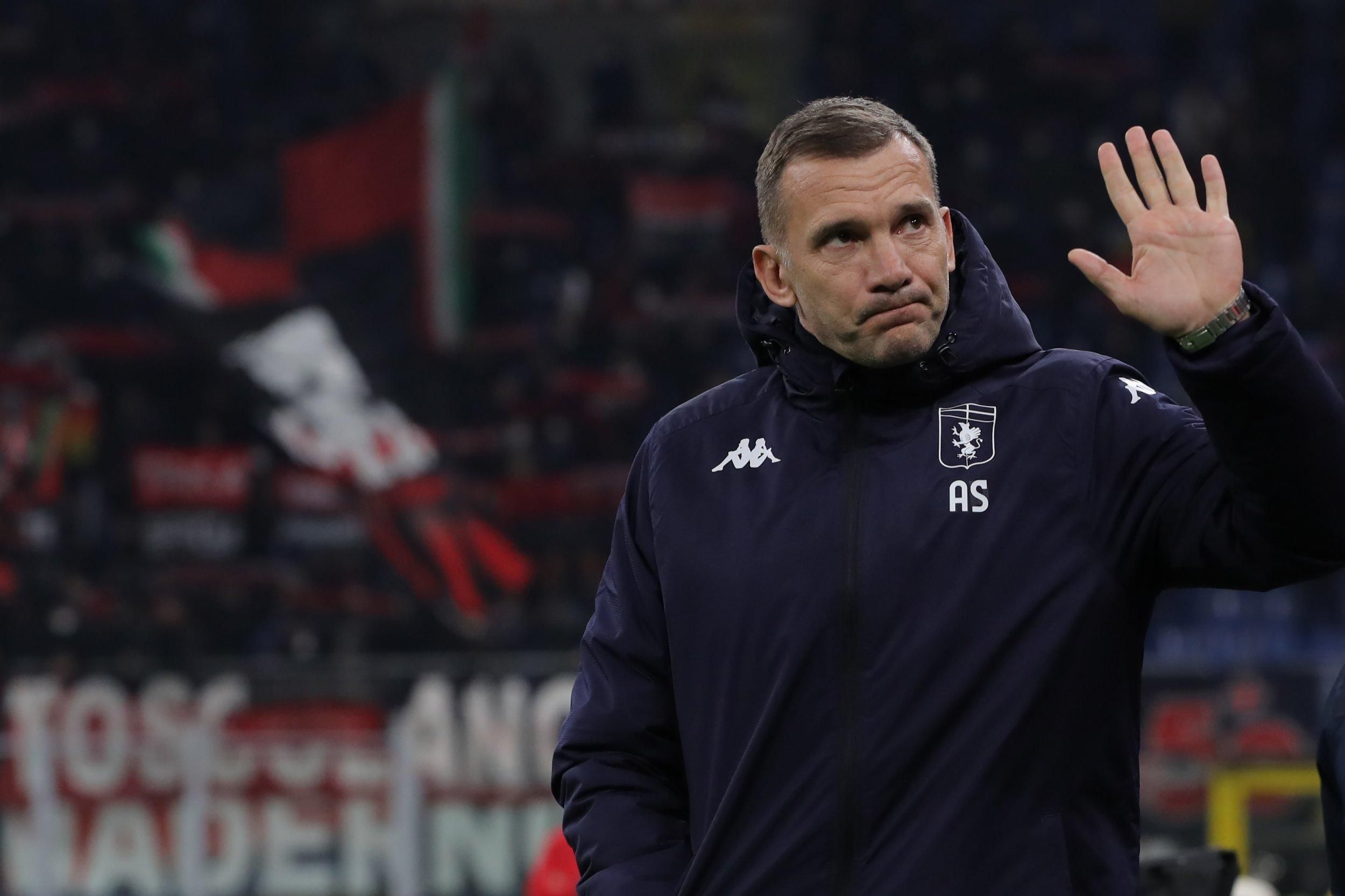 Шевченко расторг контракт с Дженоа Шевченко расторг контракт с Дженоа