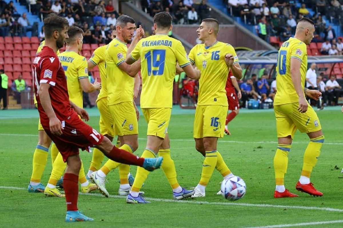 Армения – Украина – оценки игроков за матч Лиги наций