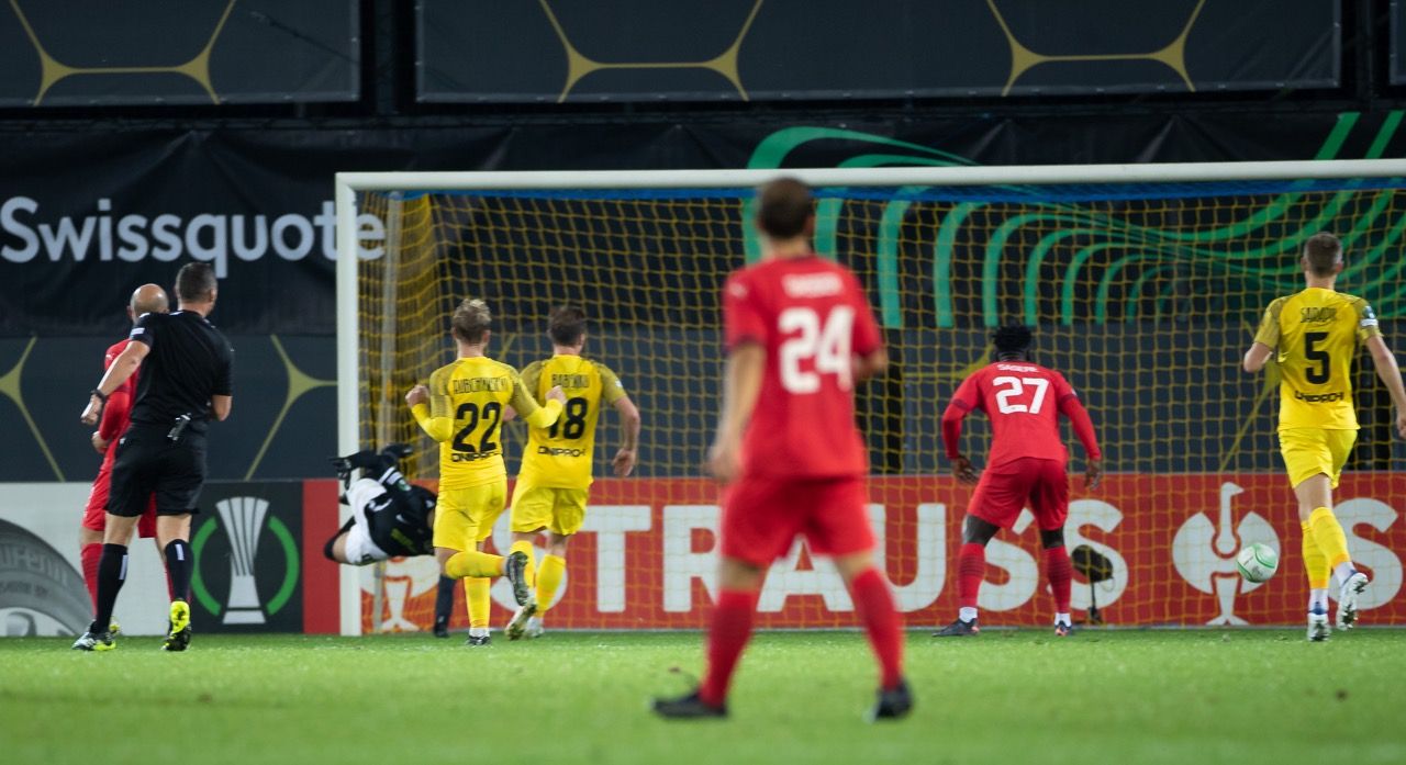 Клуб из Лихтенштейна забил гол в ворота Днепр-1 в матче Лиги конференций: видео - 24 канал