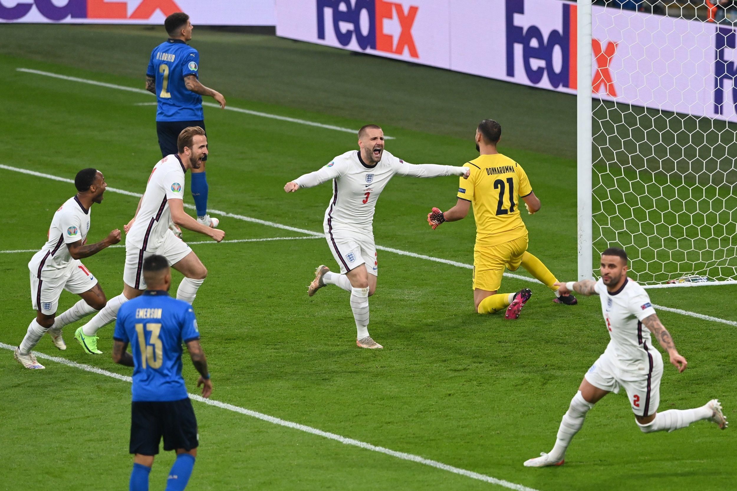 Италия и Англия встречались в последнем финале Евро