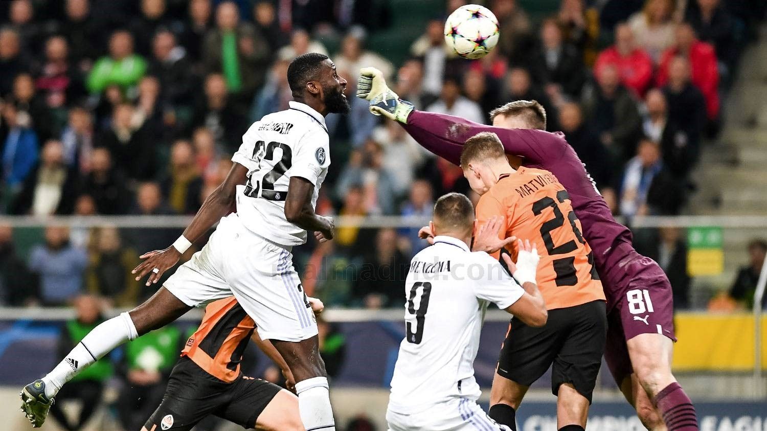 Рюдігер отримав травму під час зіткнення з Трубіним Рюдігер отримав травму під час зіткнення з Трубіним