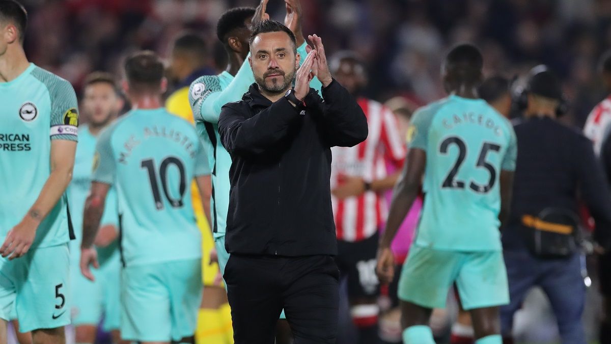 Брентфорд – Брайтон – Де Дзербі влаштував штовханину з Франк – фото Брентфорд – Брайтон – Де Дзербі влаштував штовханину з Франк – фото