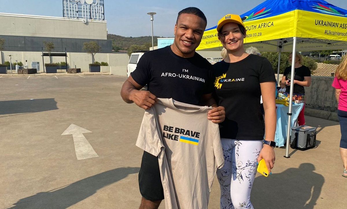 Жан Беленюк відвідав благодійний забіг у ПАР на підтримку України – фото Жан Беленюк відвідав благодійний забіг у ПАР на підтримку України – фото