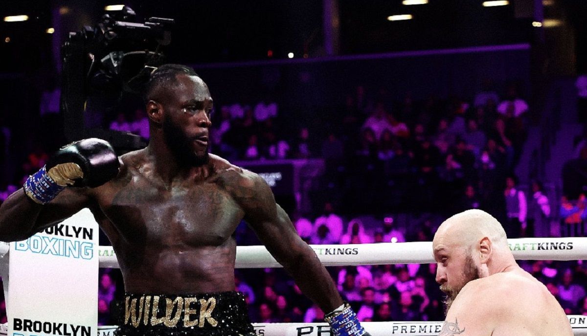 Після яскравої перемоги Уайлдер заявив про готовність вийти на ринг проти Усика - 24 канал Спорт Після яскравої перемоги Уайлдер заявив про готовність вийти на ринг проти Усика - 24 канал Спорт