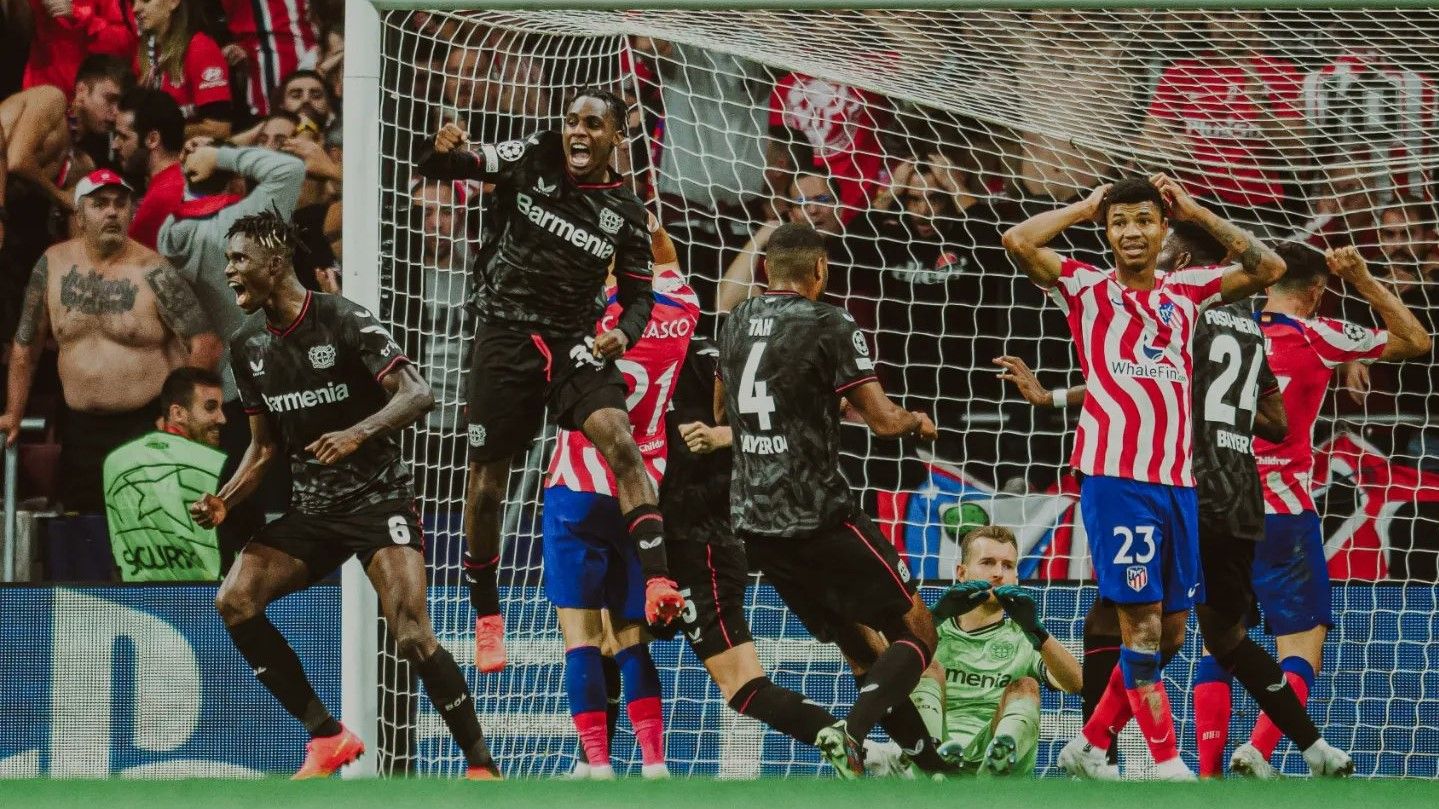 Атлетіко не забив пенальті у ворота Баєра Атлетіко не забив пенальті у ворота Баєра