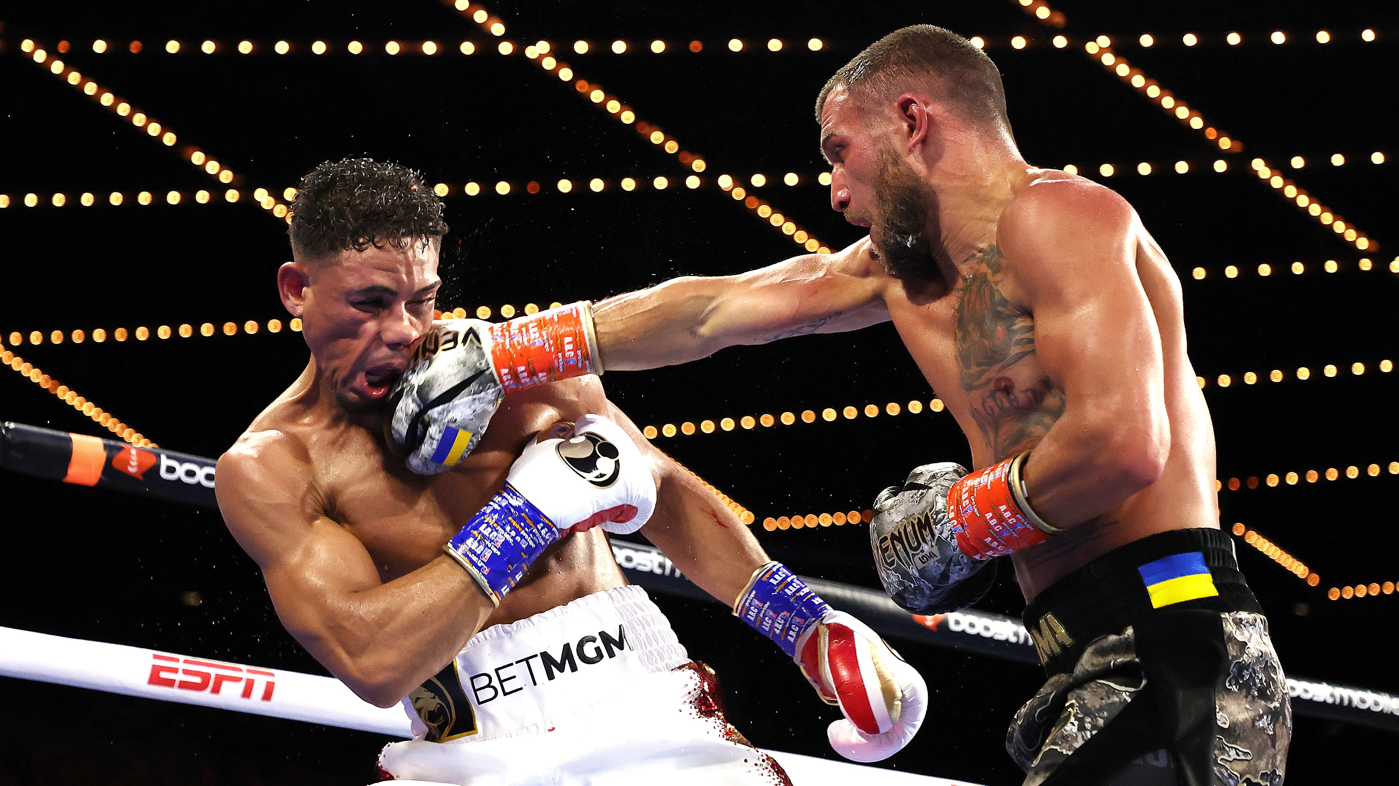 Lomachenko won a tough victory over Ortiz Lomachenko won a tough victory over Ortiz