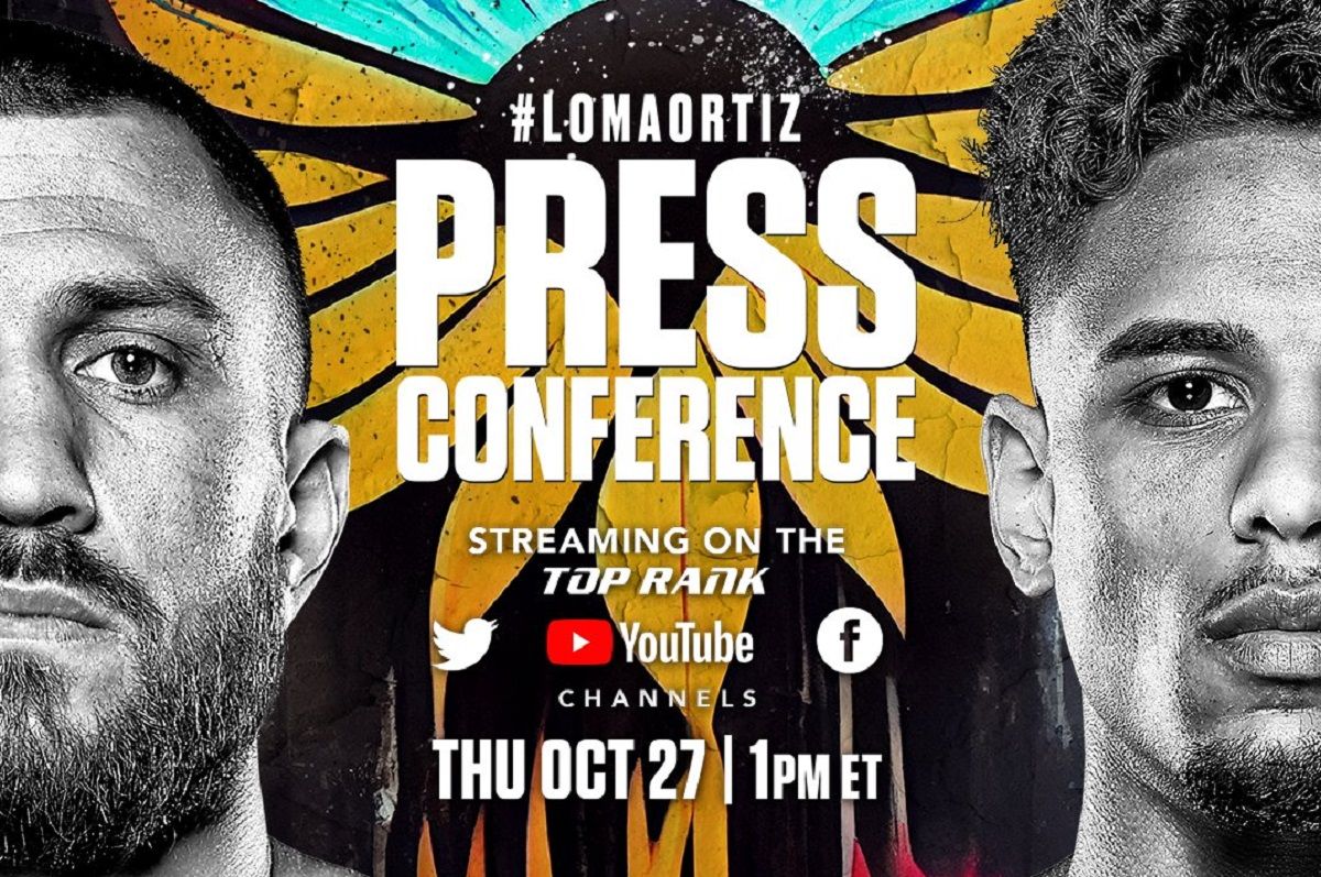 Ломаченко – Ортис – пресс-конференция перед боем – трансляция Ломаченко – Ортис – пресс-конференция перед боем – трансляция