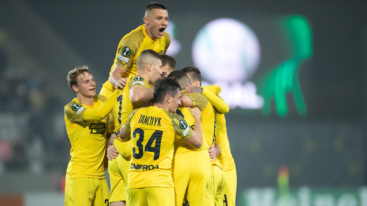 Днепр-1 обеспечил выход в плей-офф Лиги конференций Днепр-1 обеспечил выход в плей-офф Лиги конференций