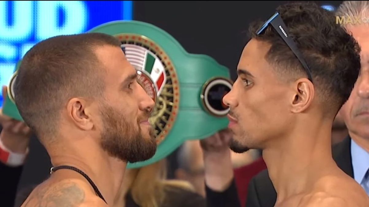 Дуель поглядів Ломаченко - Ортіс Дуель поглядів Ломаченко - Ортіс