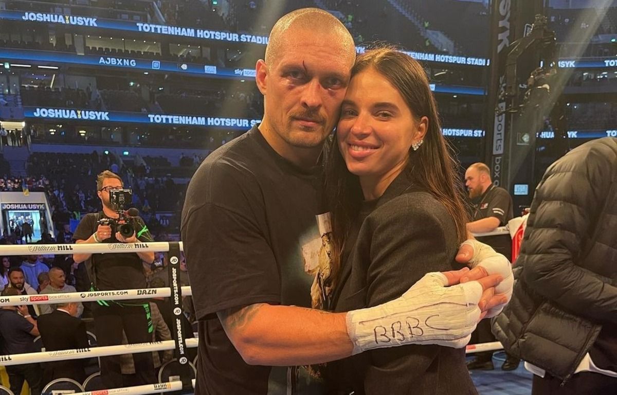Олександр Усик та дружина Катерина Олександр Усик та дружина Катерина