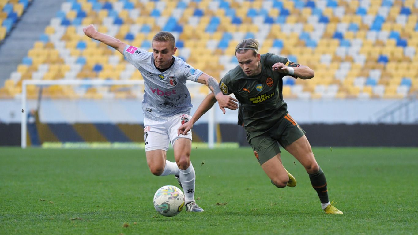 Михаил Мудрик забил первый гол в матче Шахтер – Верес Михаил Мудрик забил первый гол в матче Шахтер – Верес