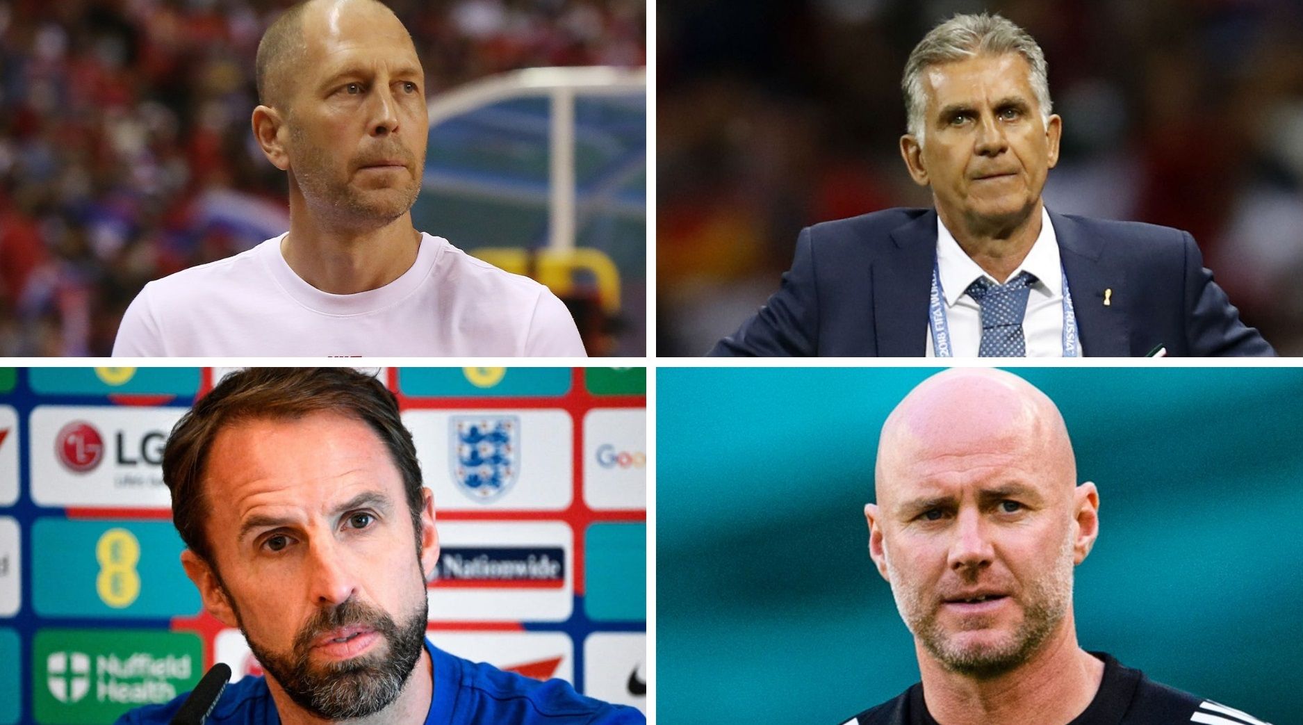 Головні тренери команд групи В Головні тренери команд групи В