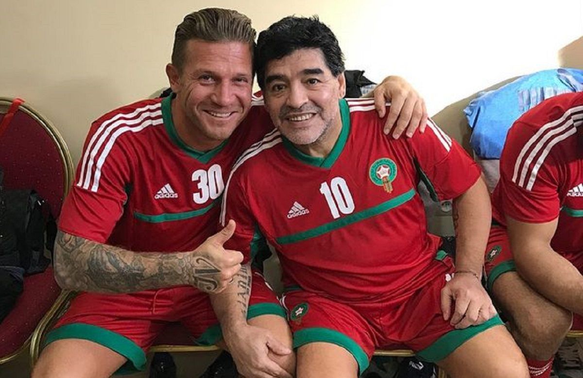 Андрей Воронин оформил дубль в матче, посвященном Диего Марадони – видео Андрей Воронин оформил дубль в матче, посвященном Диего Марадони – видео