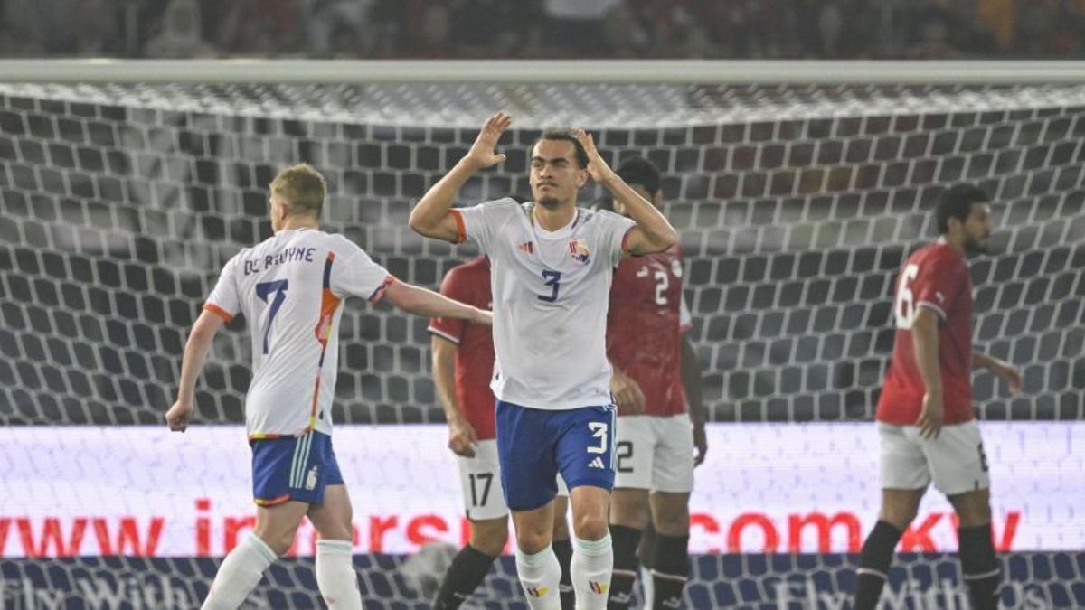 Бельгия уступила Египту Бельгия уступила Египту