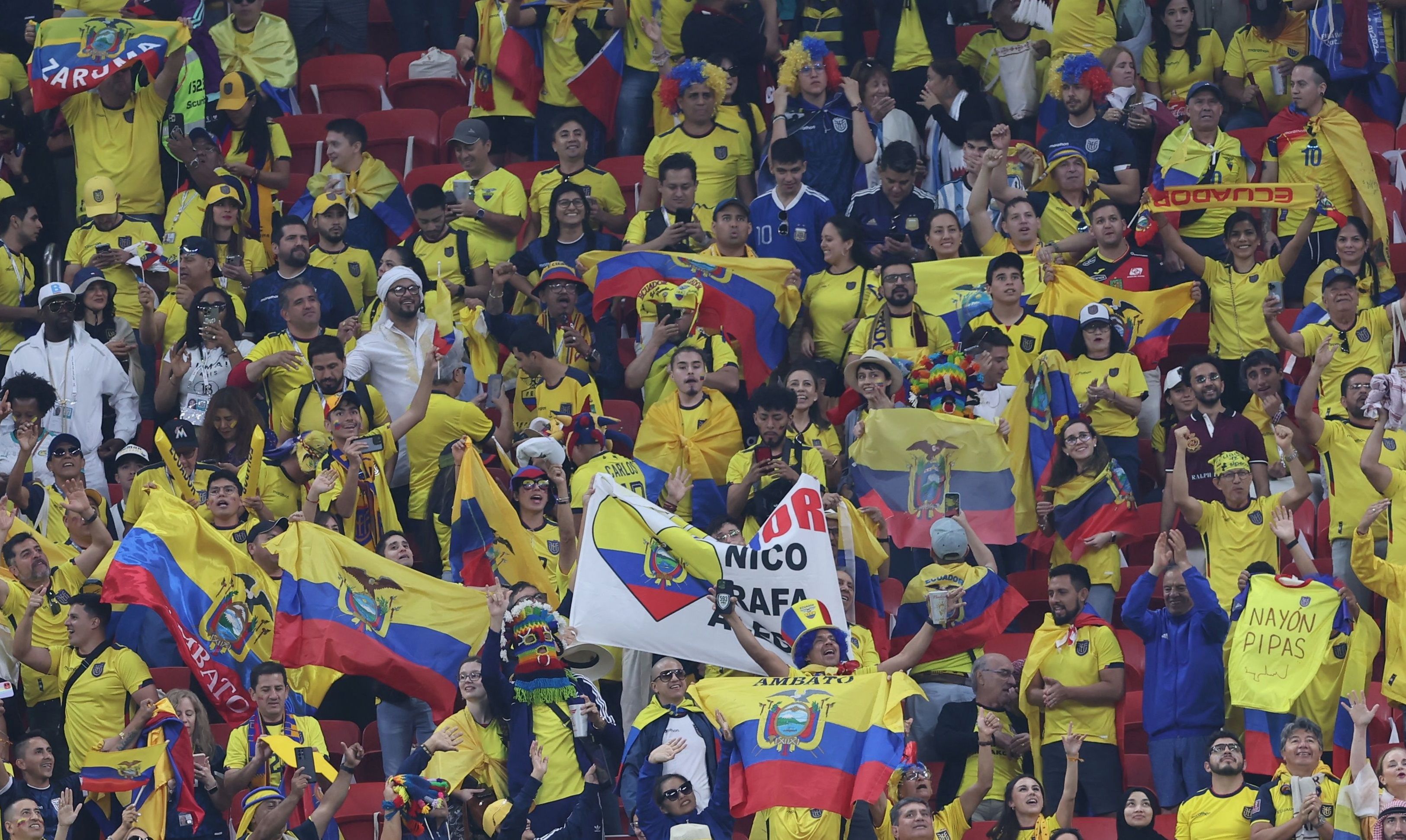 Вболівальники збірної Еквадору