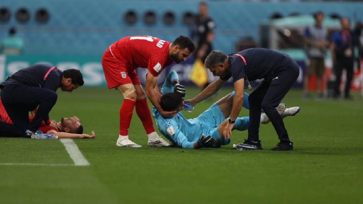 Англія – Іран – серйозність травми іранського голкіпера ЧС-2022